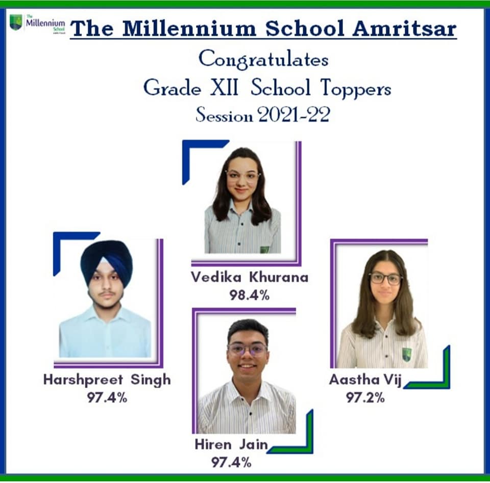 CBSE RESULT GRADE XII 2021-22