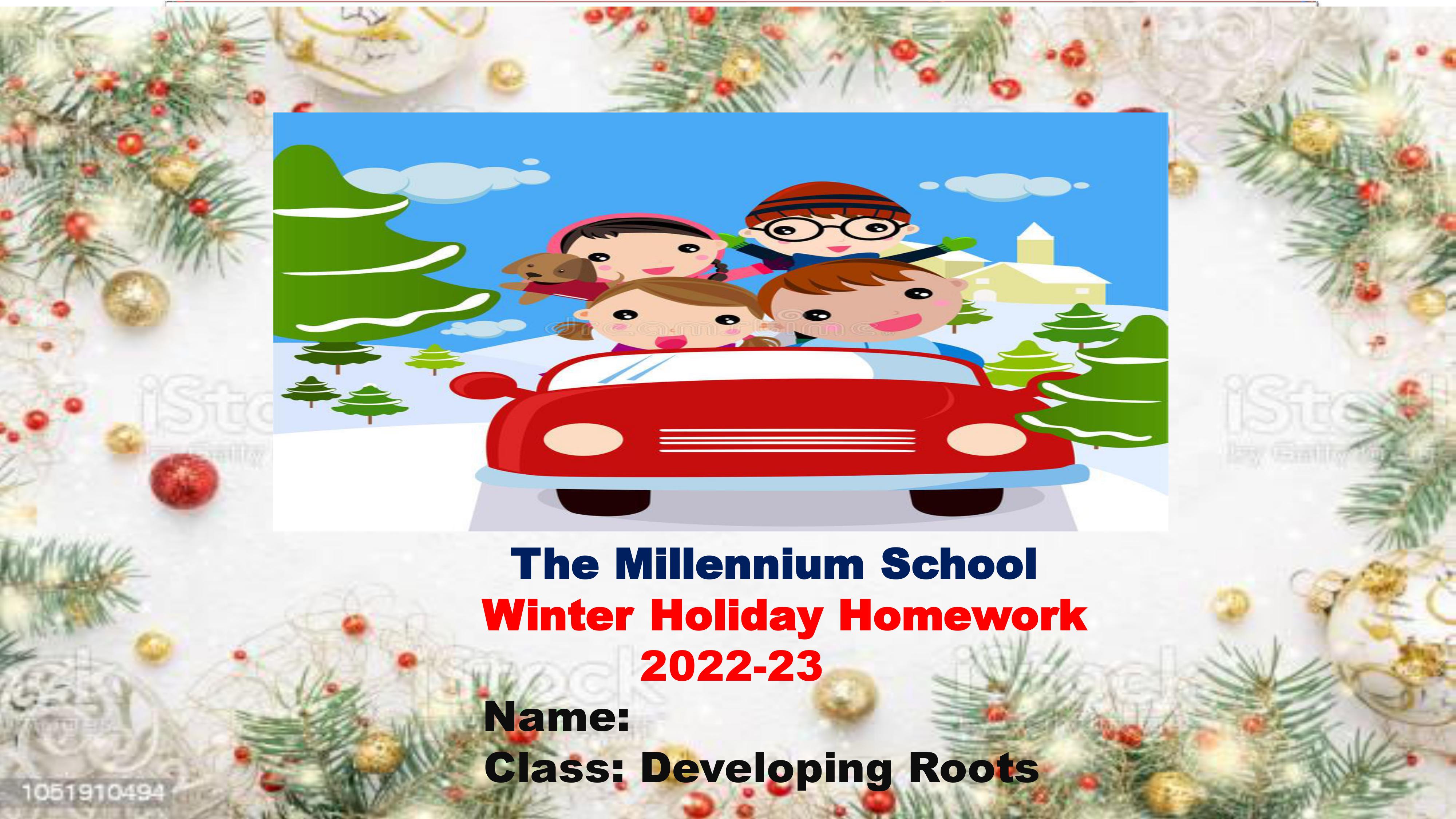 lucknow public school holiday homework