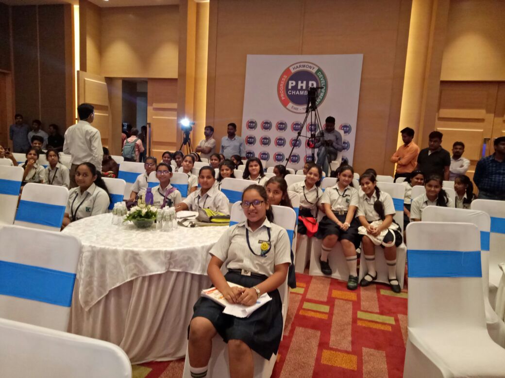 Indian Women's Cricket Team in an event at Hotel Hyatt Regency