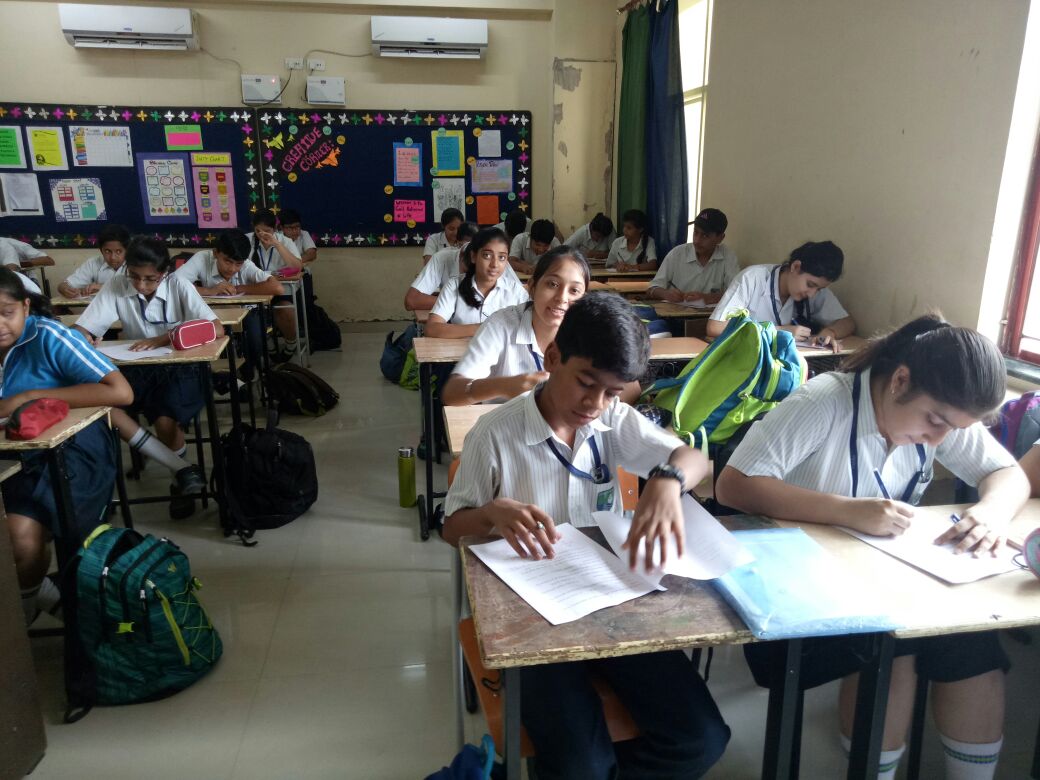 MENTAL GYMNASTIC AT The Millennium School, Lucknow 