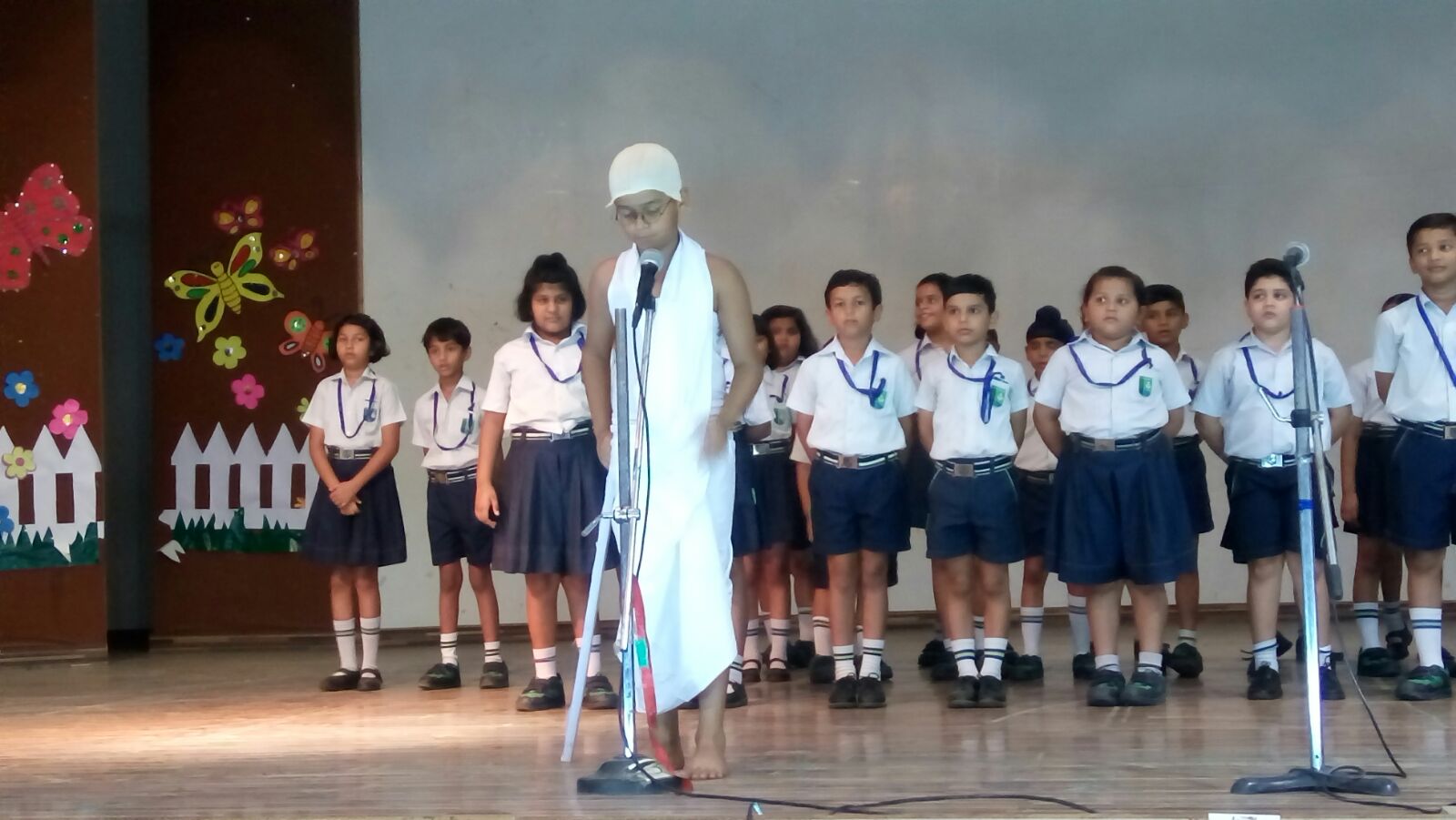 SPECIAL ASSEMBLY ON THE OCCASION OF GANDHI JAYANTI