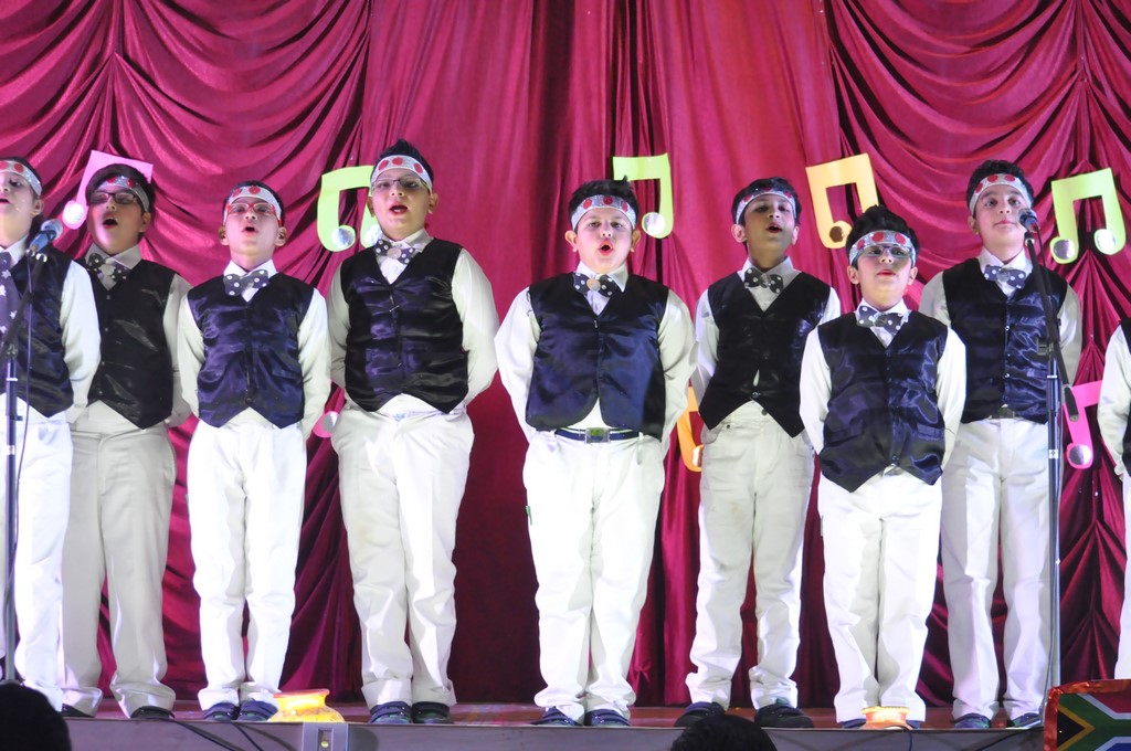 The Annual Concert of Class V at The Millennium School, Lucknow