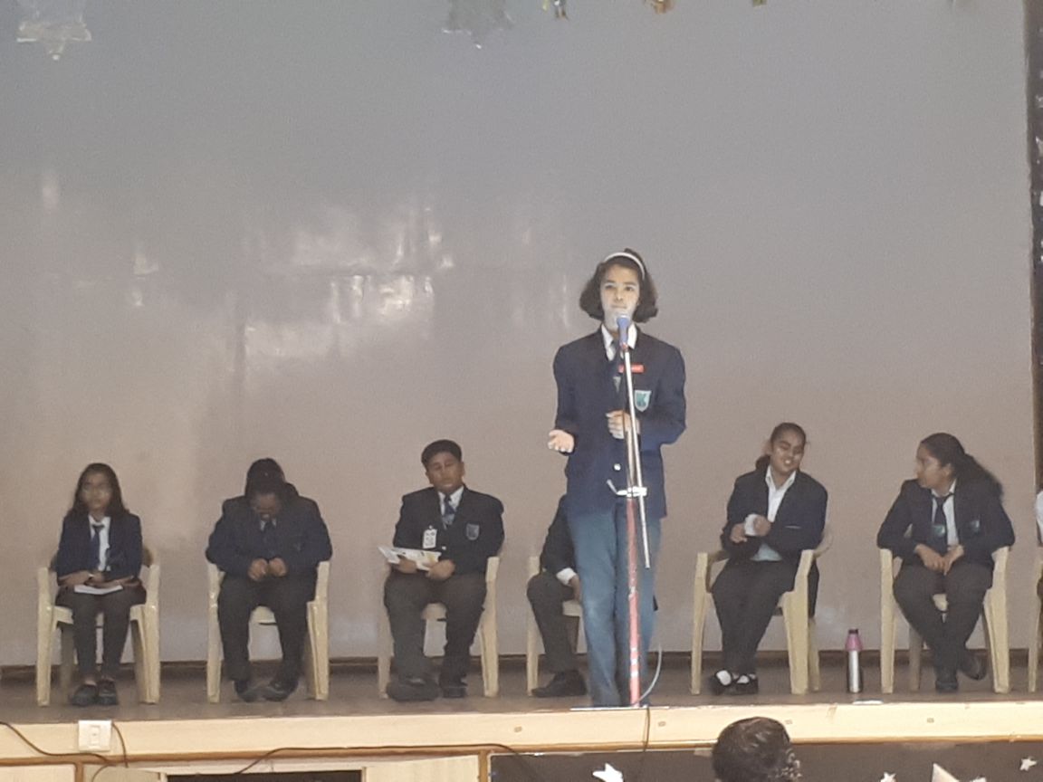 INTER CLASS DEBATE COMPETITION IN THE MILLENNIUM SCHOOL